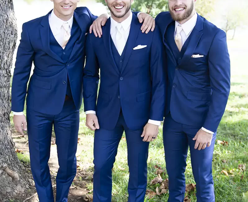 Gruppo Bravo French Blue Suit