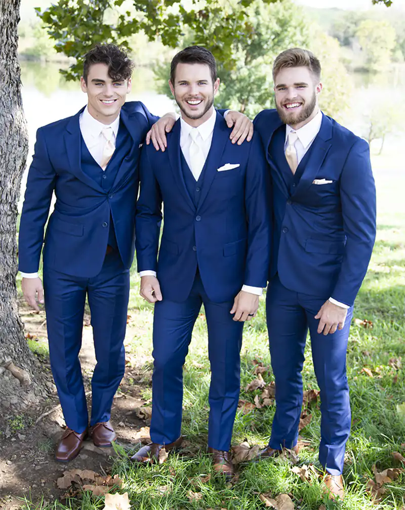 Gruppo Bravo French Blue Suit